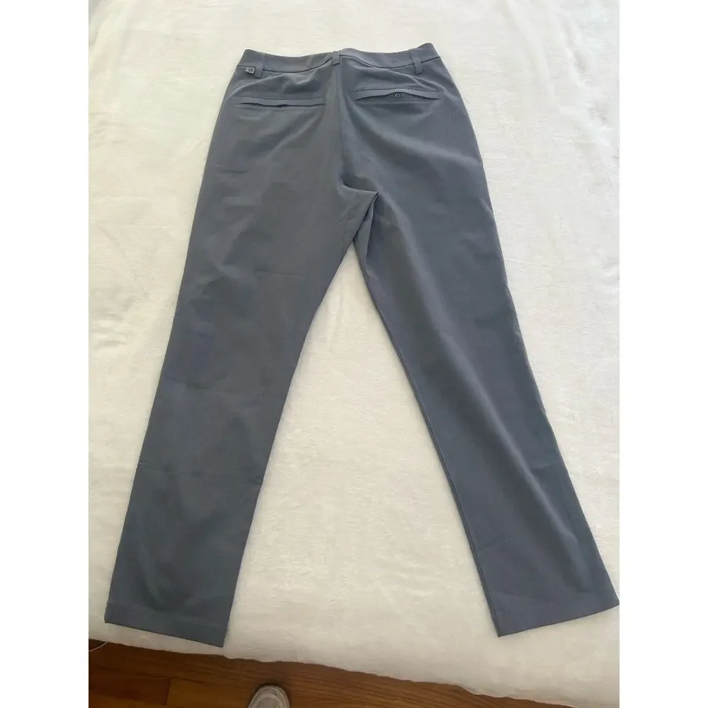 Lot of Lululemon Pants Mens 30 Gray Commission Slash Pockets Chino Trousers XC